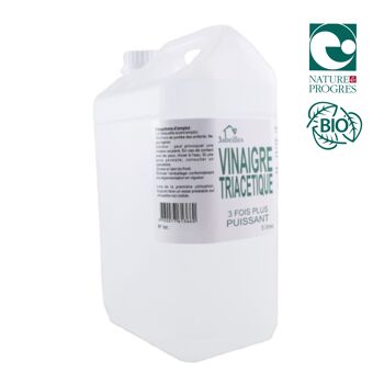 vinaigre triacétique 5L SUPER DETARTRANT BIO  ✓ CALCAIRE ✓ ROUILLE ✓ TARTRE