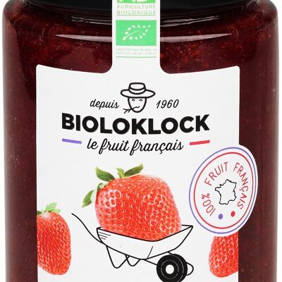 Confiture BIO de fraises Françaises