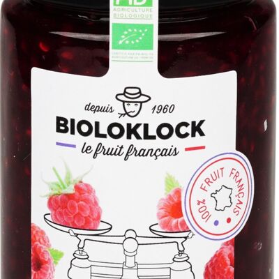 Confiture BIO de framboises françaises