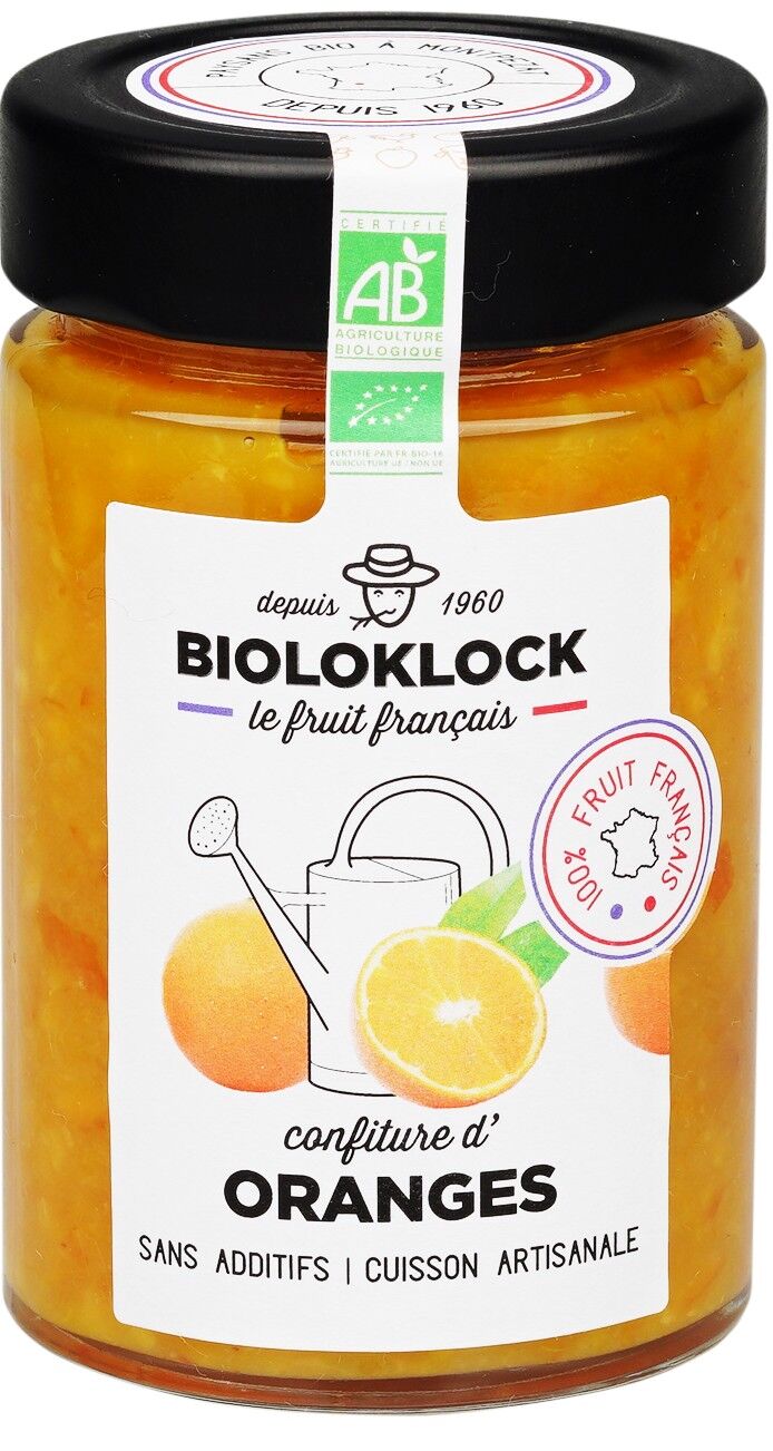 Marmellata di arance francesi BIOLOGICA