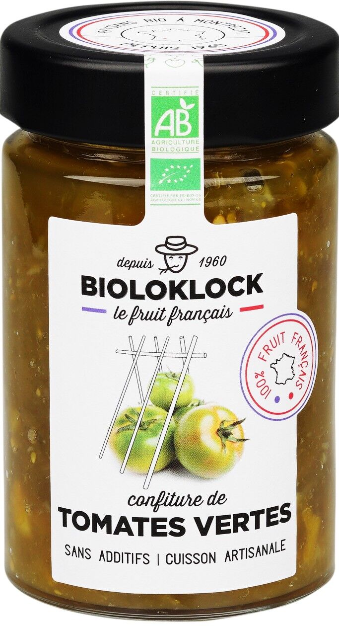 Confettura di pomodori verdi francesi BIOLOGICA