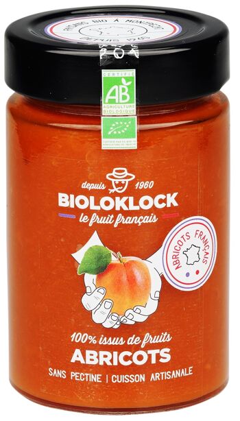 Abricots 100% issus de fruits  BIO 1