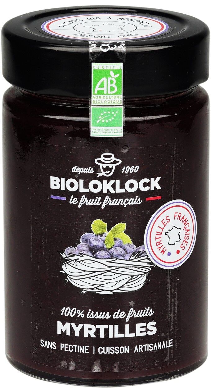 Mirtilli biologici 100% da frutta