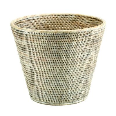 Tonga limed honey waste paper basket