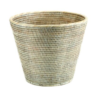 Tonga limed honey waste paper basket