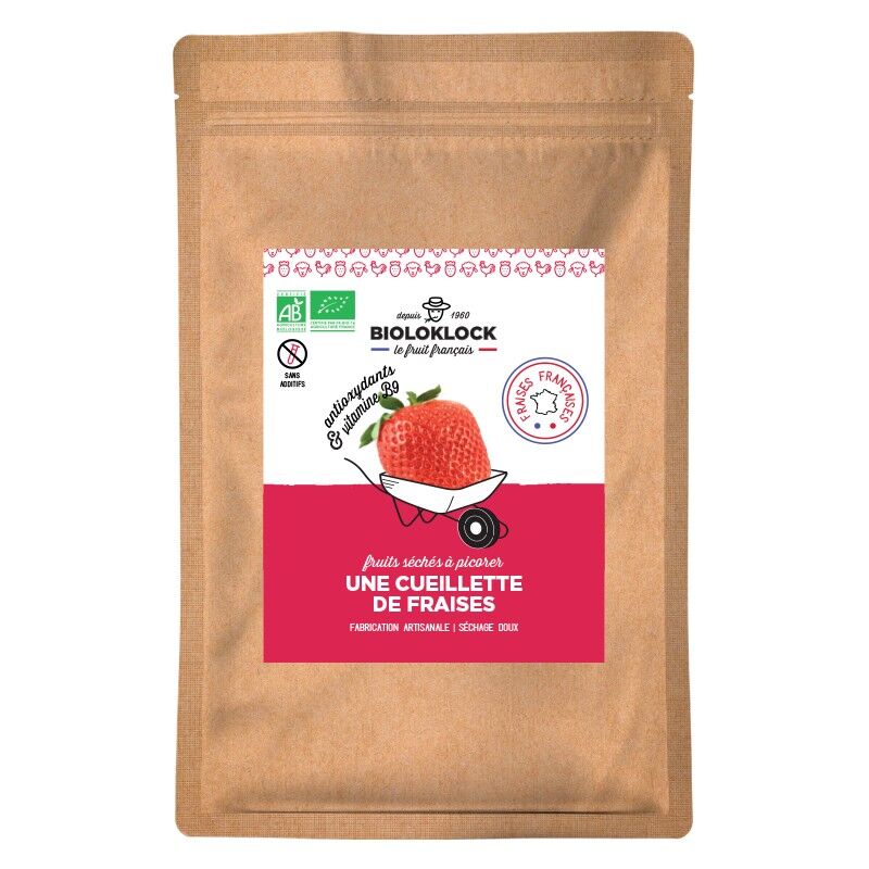 Spuntino alla fragola secca