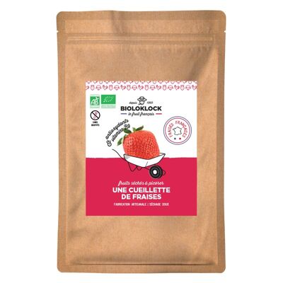 Dried strawberry snack