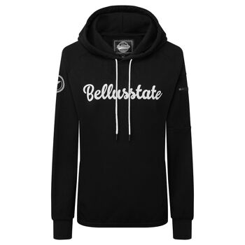 Sweat à capuche unisexe avec logo Bellusstate 1