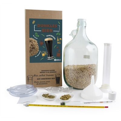 Coffret Brassage tout grain malt 4L bière brune Bio - Uniquement en Allemand