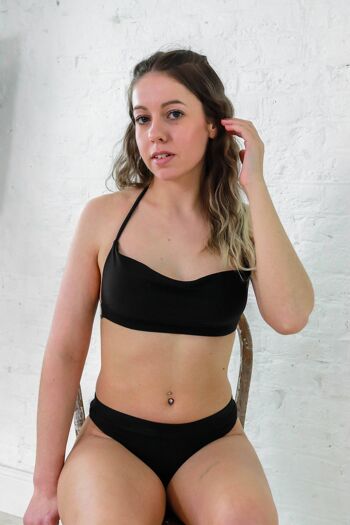 Haut de Bikini Multi-Way Mali - Noir 2