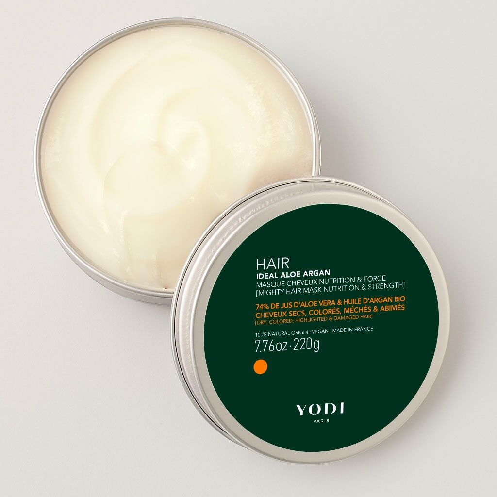 Maschera per la cura dei capelli