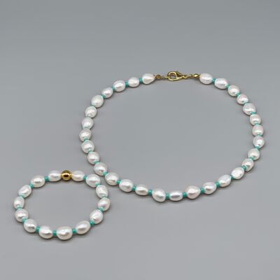 Conjunto de perlas Mazi