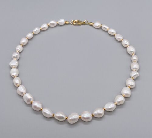 Nzinga Baroque Pearl Necklace