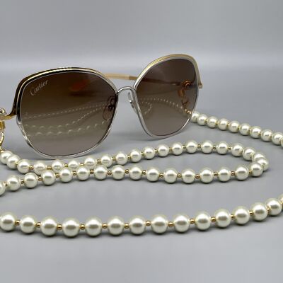Chaine de perles moyennes pour lunettes de soleil Cairo