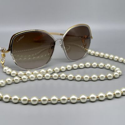 Cairo-Sonnenbrille mittlere Perlenkette