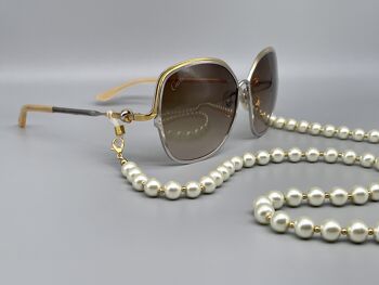 Chaine de perles moyennes pour lunettes de soleil Cairo 2