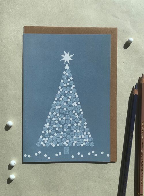 Weihnachtskarte Christbaum