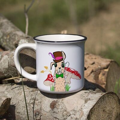 Llama in Wonderland Mug