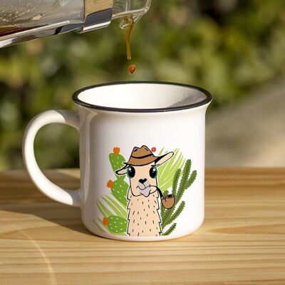 Inspector Lama Mug