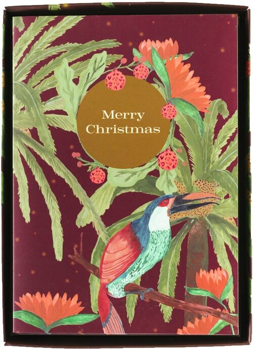 &INK Christmas Cards Green – Set of 10
