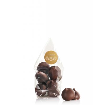 Bag of dark chocolate coated meringuettes - 40g