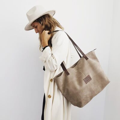 Tote bag Serena Taupe