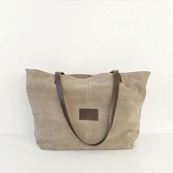 Sac cabas Serena Taupe 5