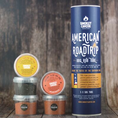 American Roadtrip BBQ Rub Tube