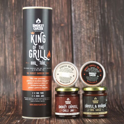 King of the Grill BBQ Rub Tube