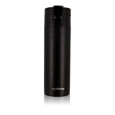 BLACK INSULATING BOTTLE STAINLESS STEEL 0.48L