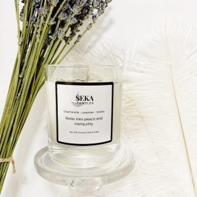 Lavender, Chamomile and Vanilla Soy Candle