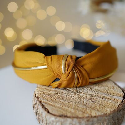 Joe Mustard Yellow and Gold Headband