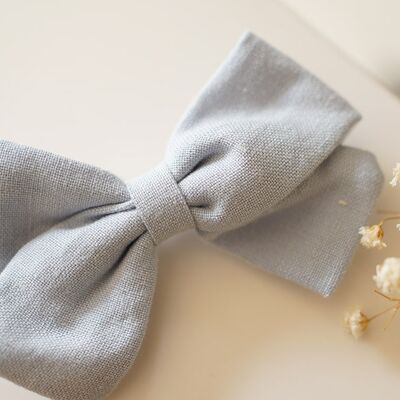 Irène Barrette Small Pale Blue Bow