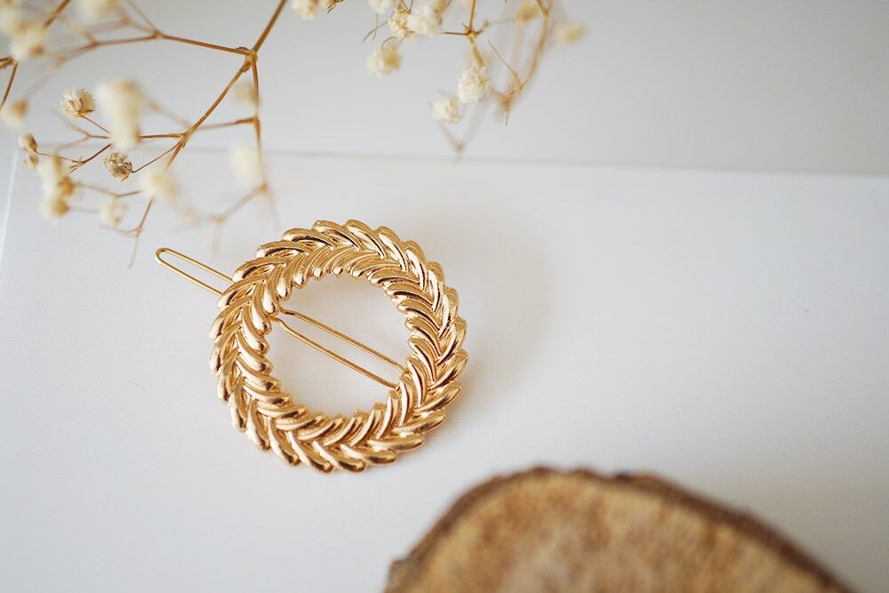 Emilie Barrette Golden Epi Crown