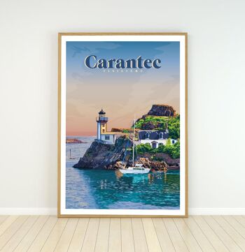 Affiche de carantec - 50x70 cm 2