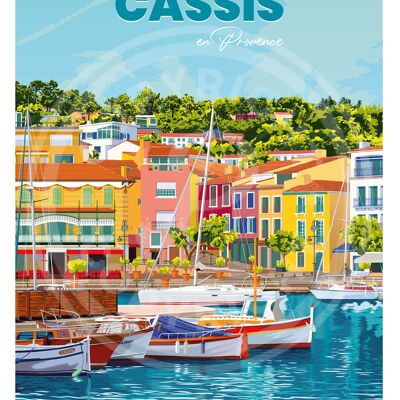 Affiche de cassis - 30x40 cm