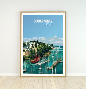 Affiche de douarnenez - 30x40 cm 2