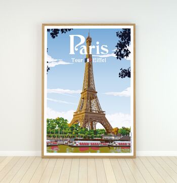 Affiche ville de paris - 30x40 cm 2