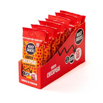 Noisy Snacks Pois Chiches Enrobés Piri Mangue 10x25g 3