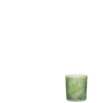 portavelas tropical vidrio verde-4031
