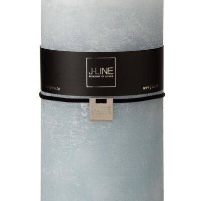 cylinder candle light blue xxl-4240