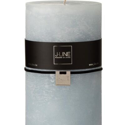 cylinder candle light blue xxl-4240