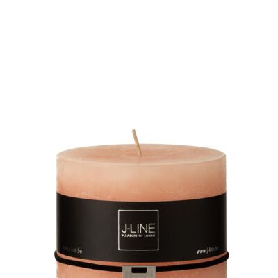 cylinder candle peach-4245