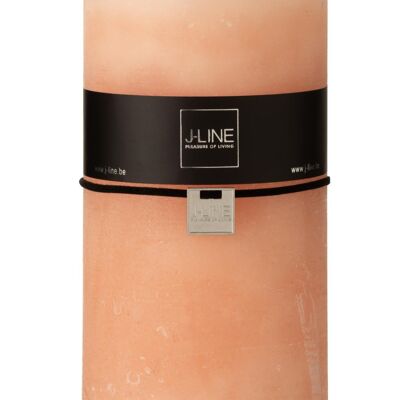 cylinder candle peach xxl-4247