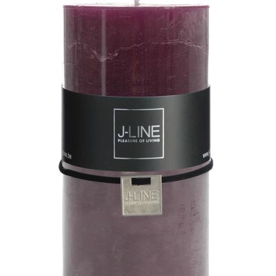 vela cilindro violeta l -72h-9283