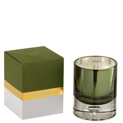 vela aromatica bergamot&fig cristal verde small-35h-16456