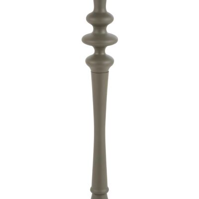 candelabro alto aluminio verde large-18395