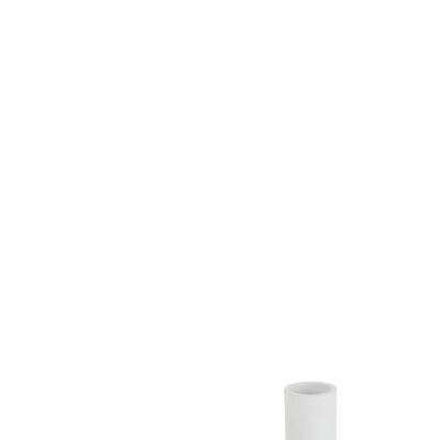 candelabro bandeja metal blanco-18421