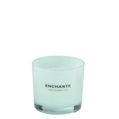 vela perfumada enchante vidrio menta small-30u-94507