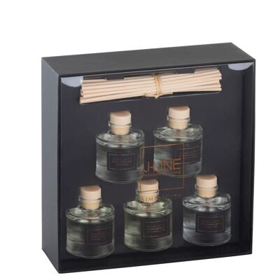 caja 5 aceite perfumado simplicity negro/cobre-95496